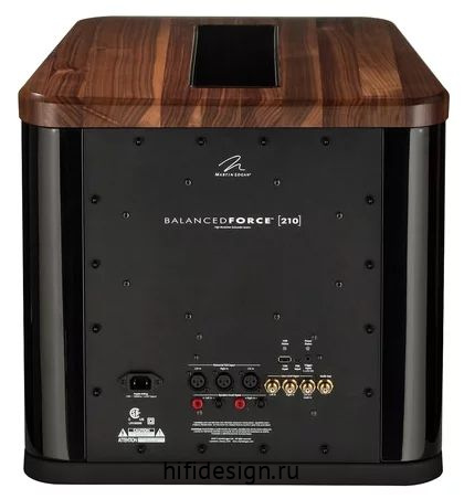 �������� martin logan balancedforce 210 walnut